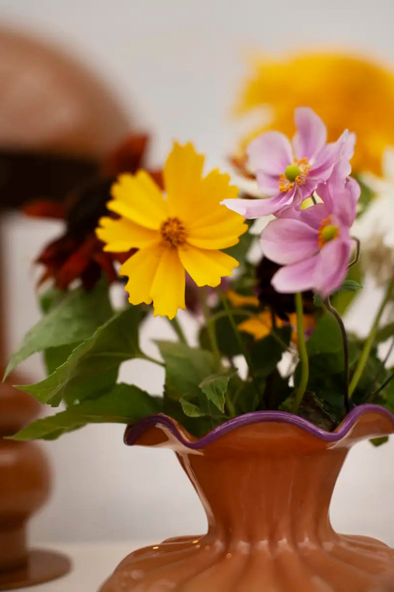 Glass Vase | Apricot