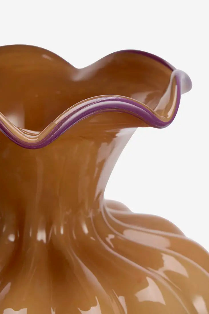 Glass Vase | Apricot