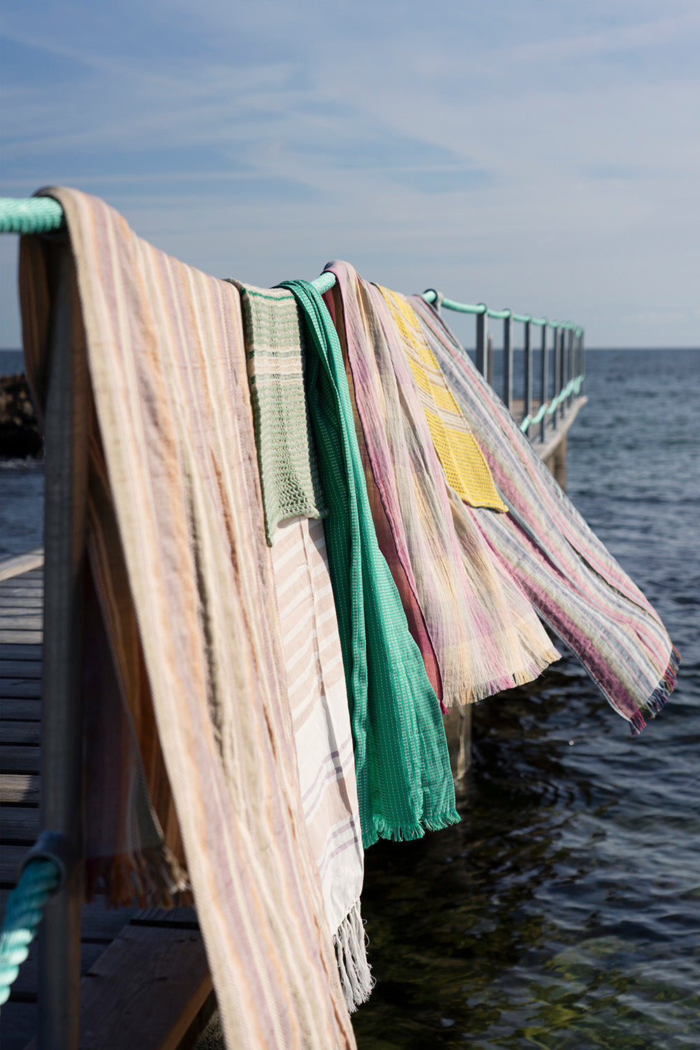 Hand Towel | Yellow Stripes