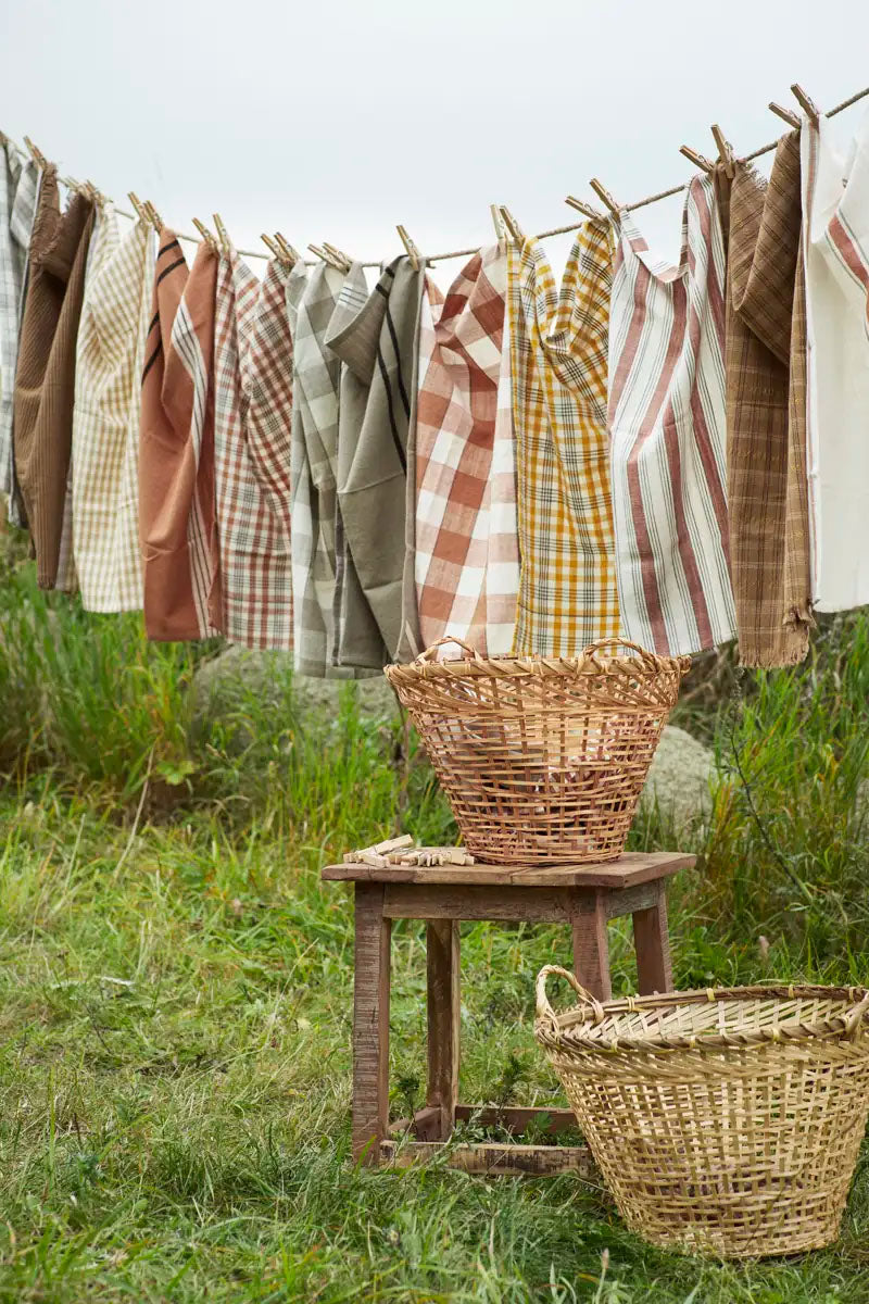 Kitchen Towel | Checked Yellow