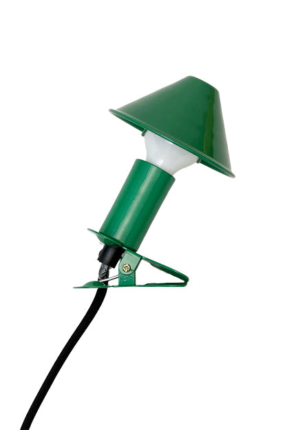 Lamp clip, Emerald