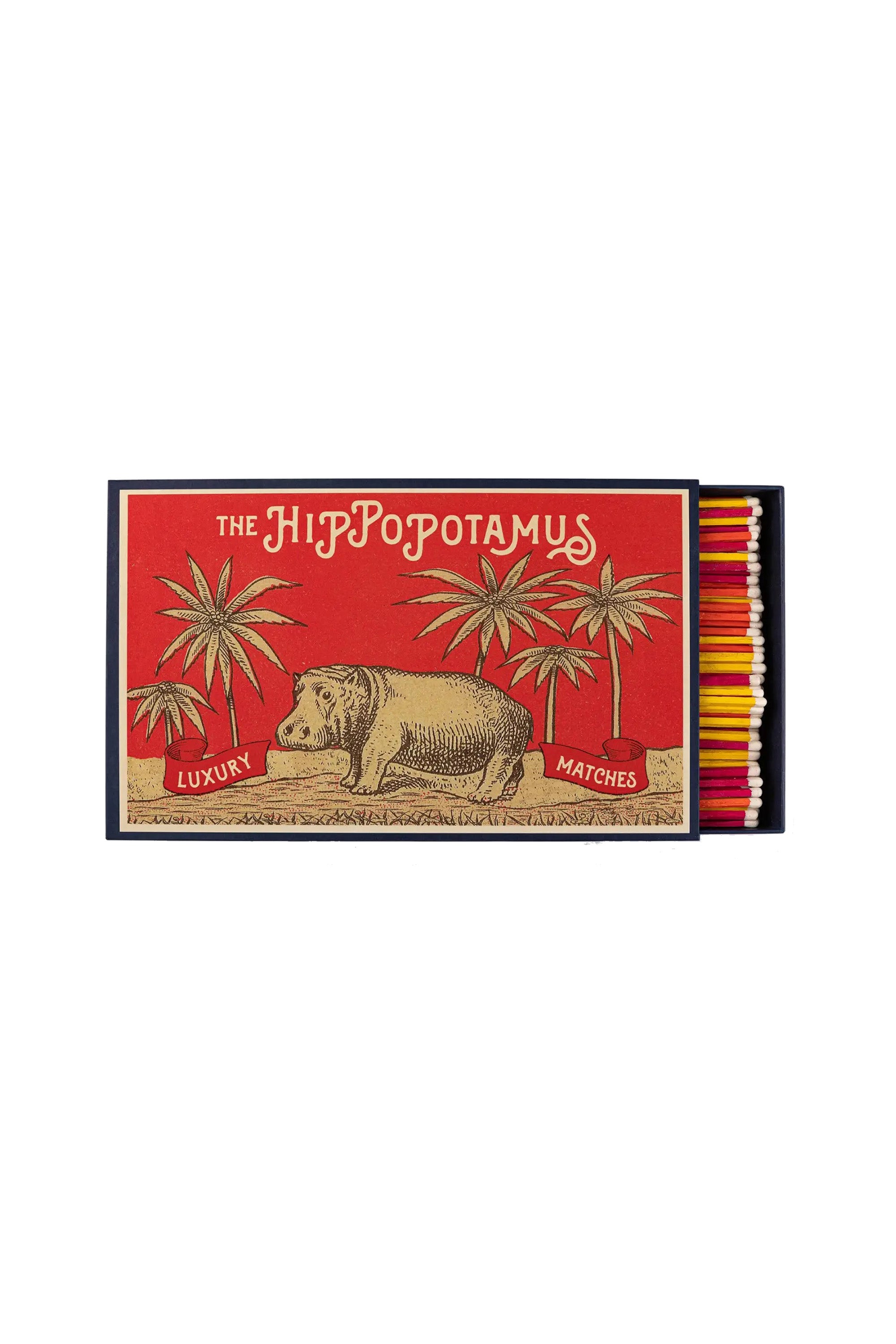 Giant Matches Box | Hippopotamus