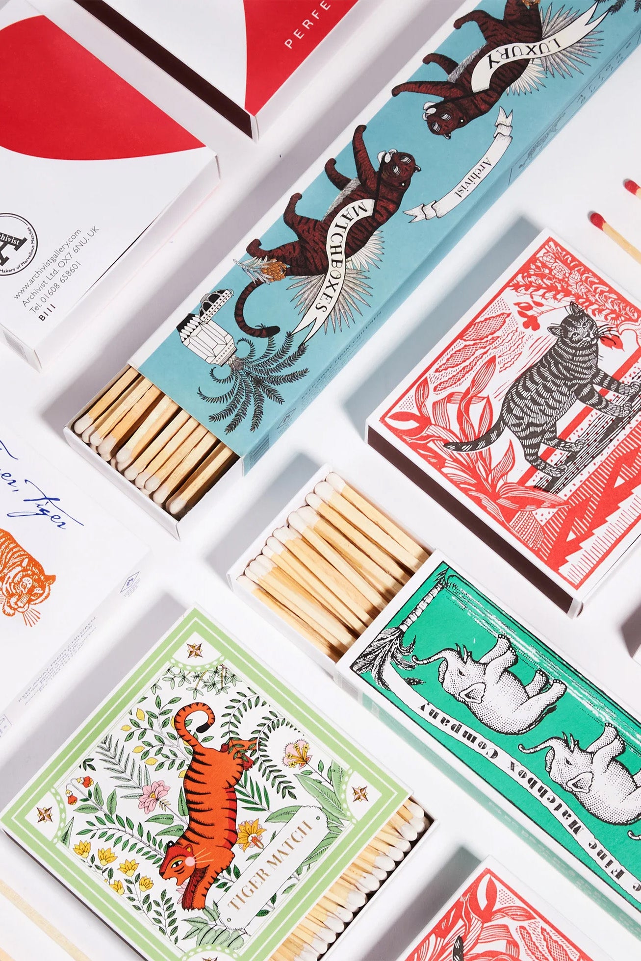 Long Matches Box | Elephants