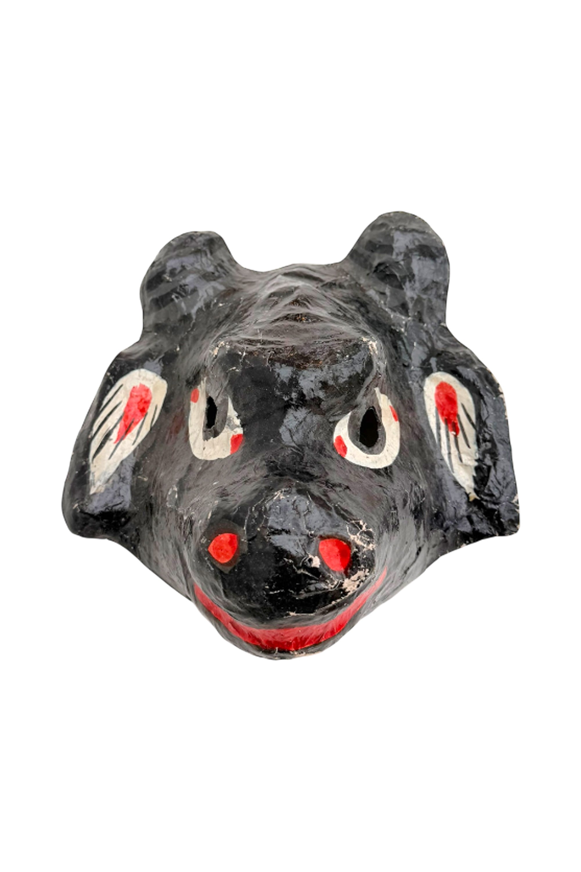 Wall mask papier mache | Black Bull