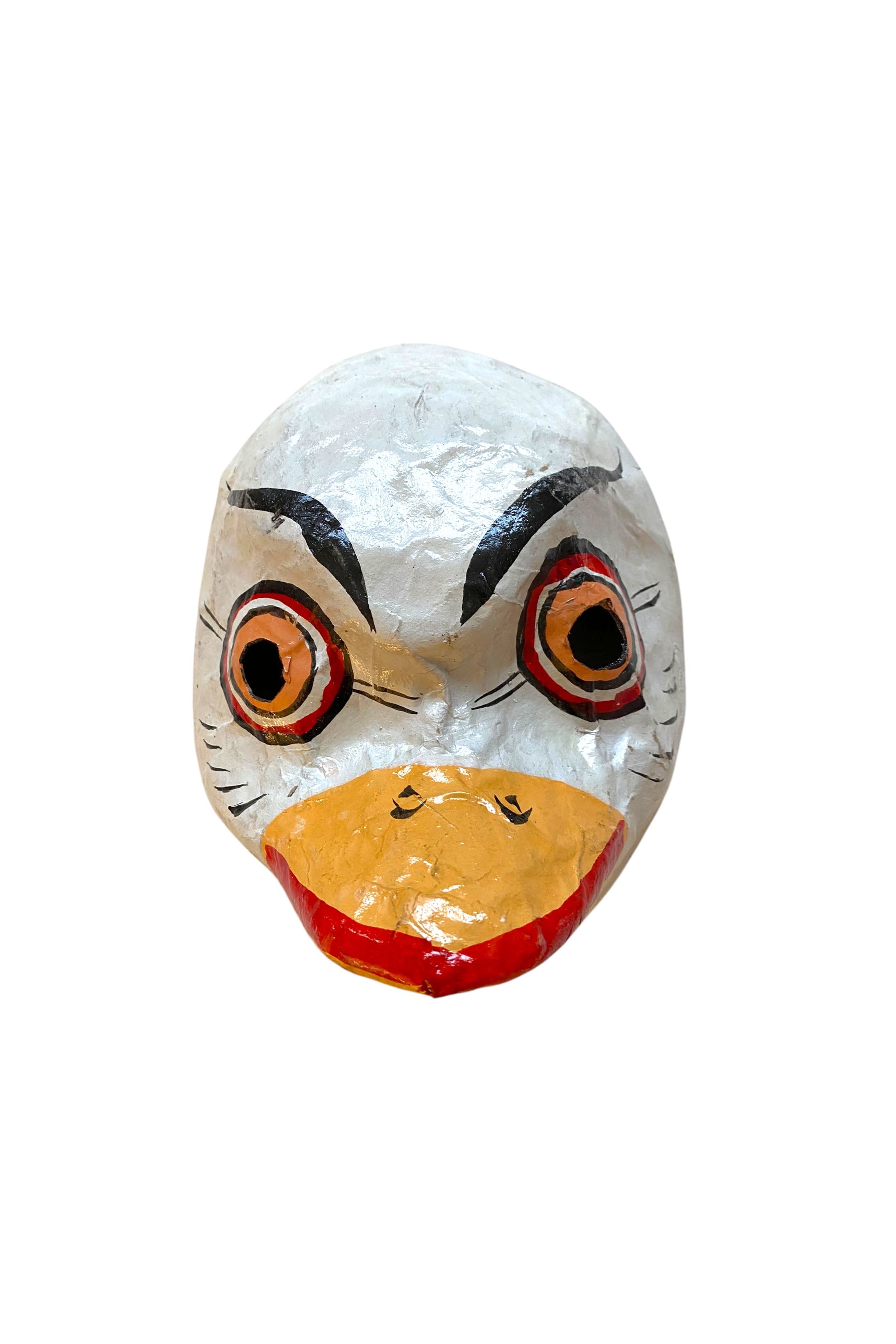 Wall Mask Papier Mache | Duck Yellow (B)