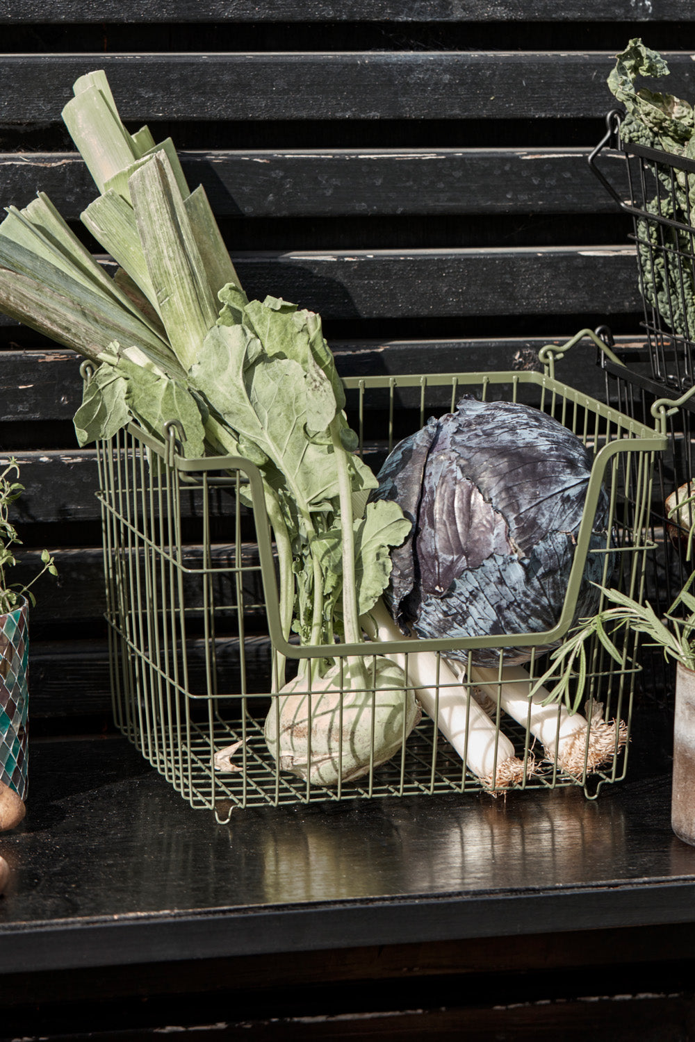 Iron Basket | Army green