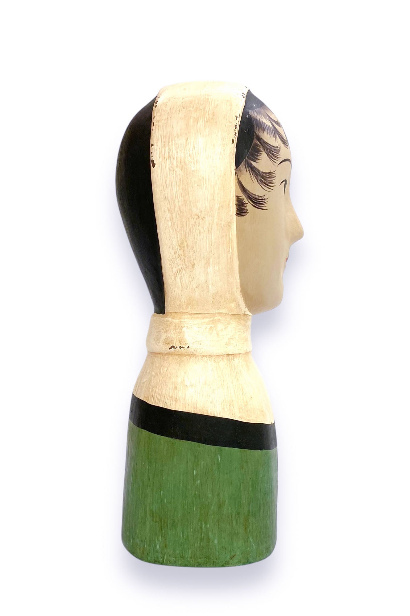 Head with green bottom