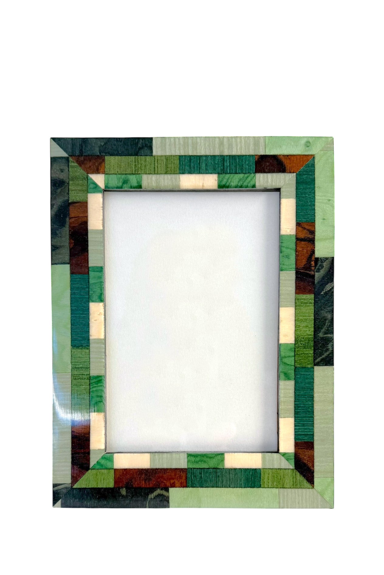 Photo Frame Multicolor Green | Choose Size