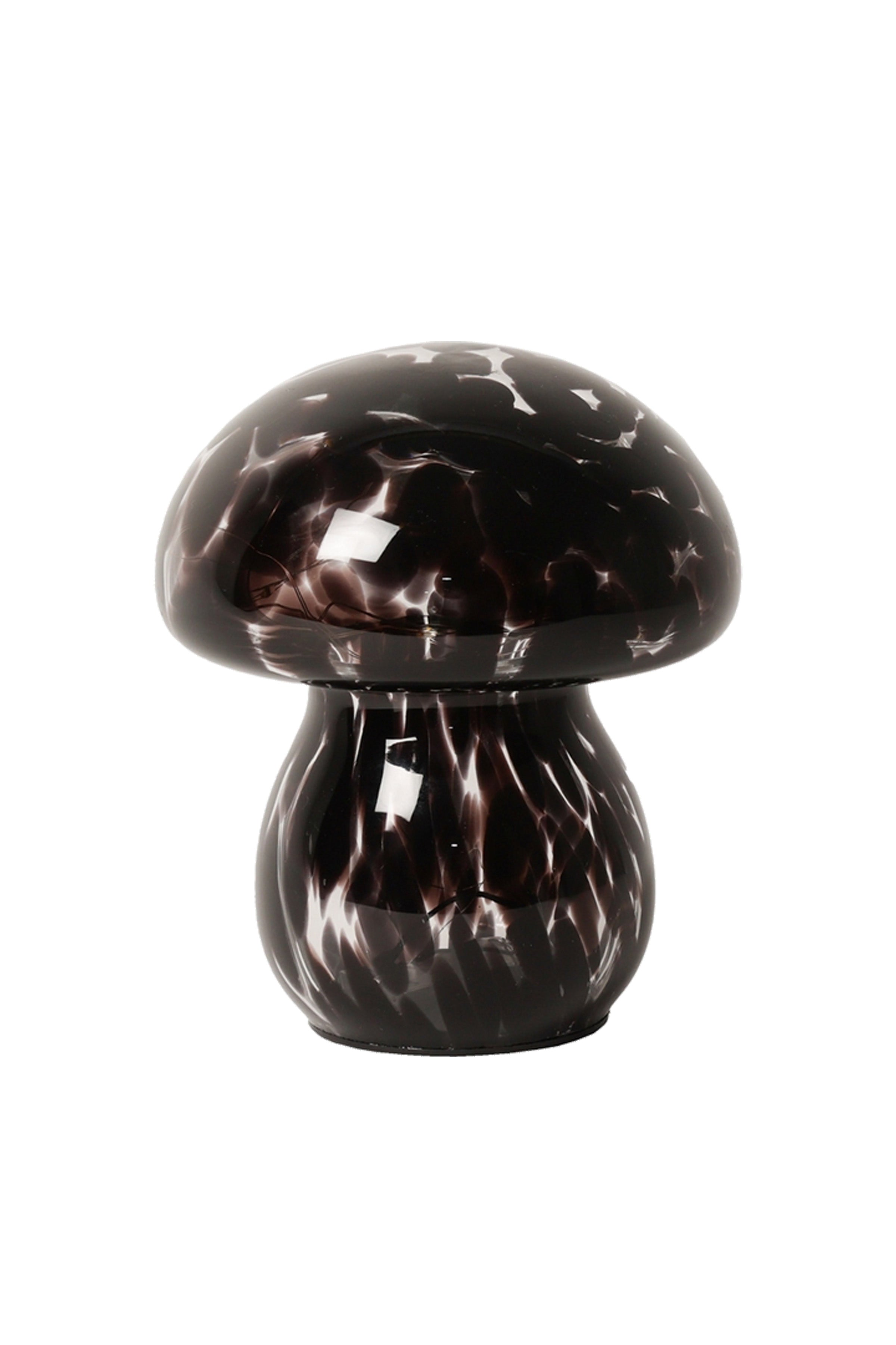 Mushroom Lamp | Marble Black