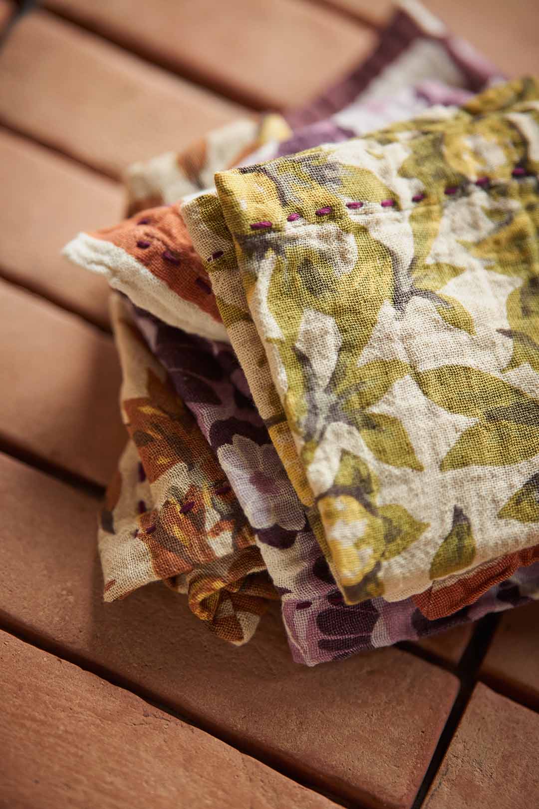 Napkins mediterranean olive, set of 2