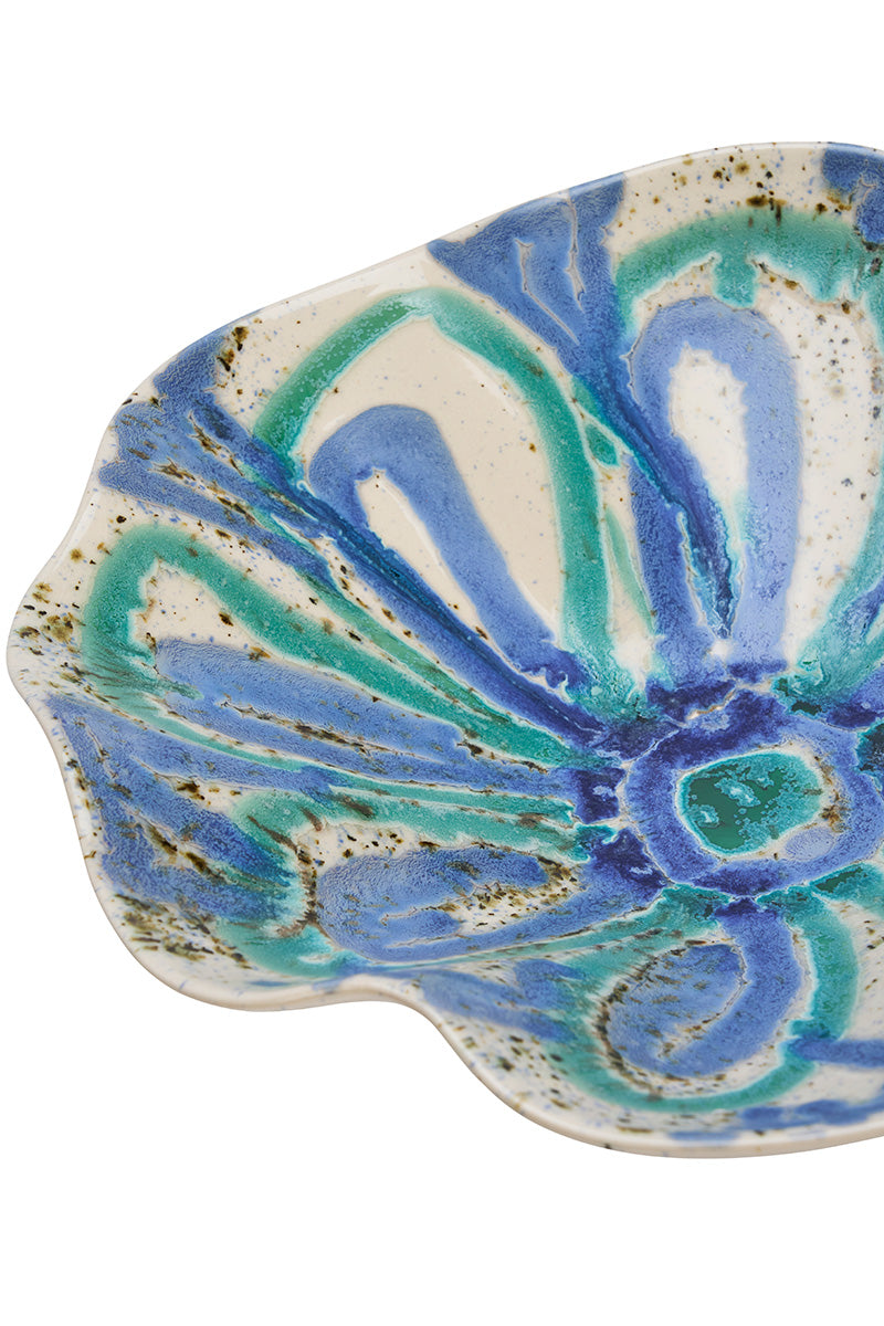 Stoneware bowl | Blue