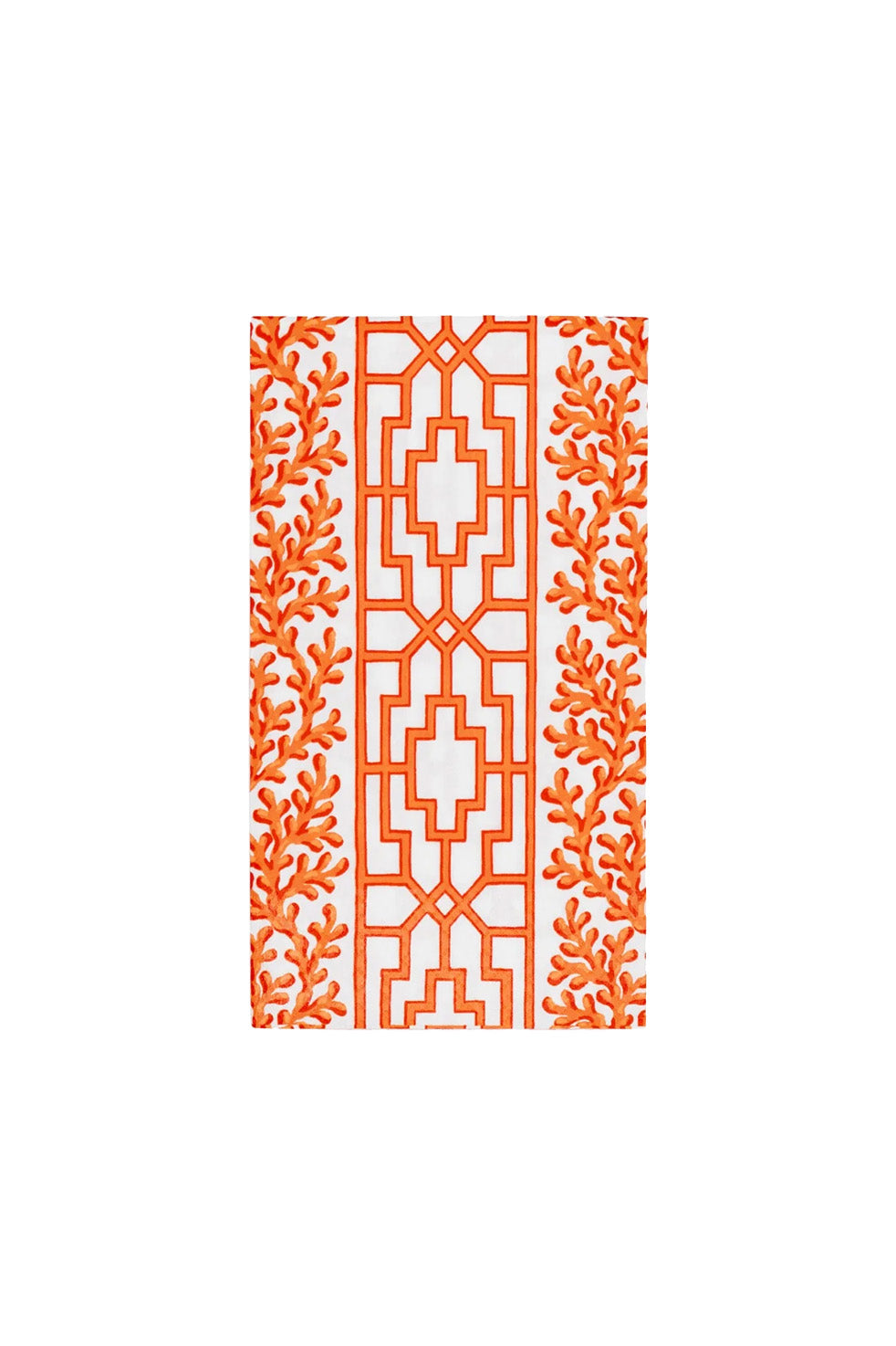 Paper Napkins | Trellis Coral