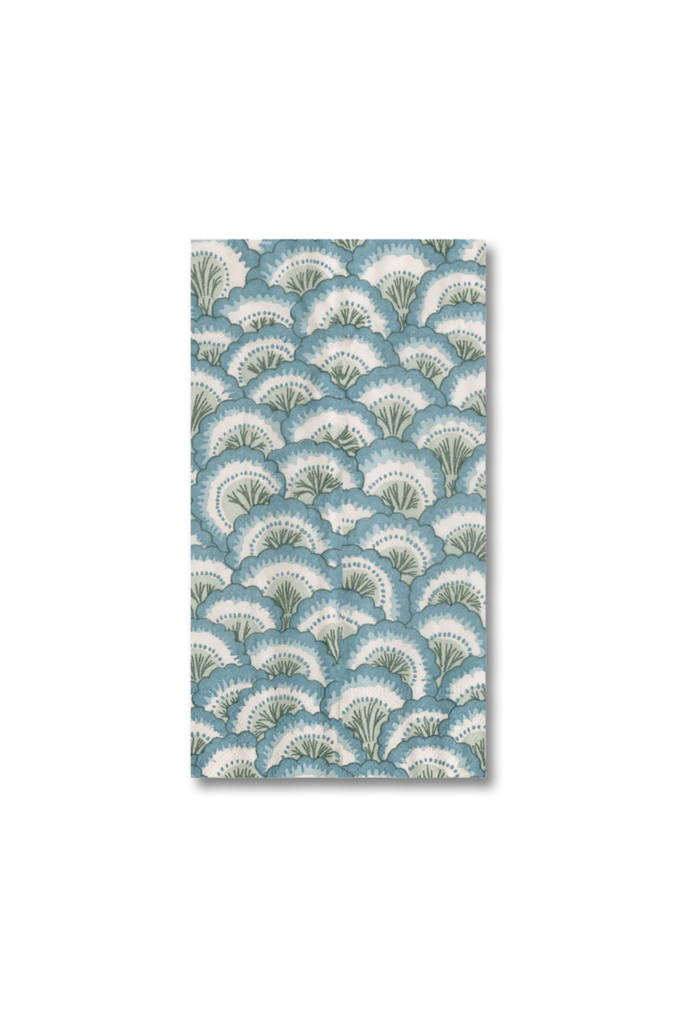 Paper Napkins, Blue shell flowers