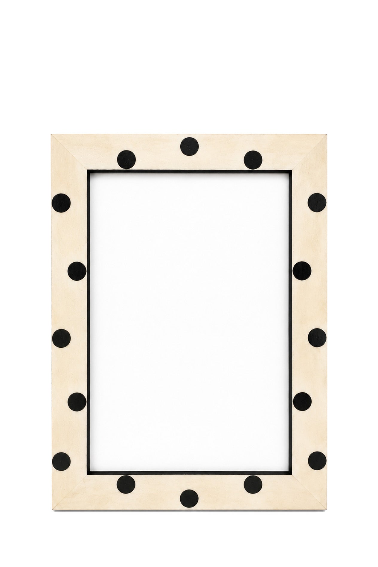 Photo Frame Black Dots | Choose Size