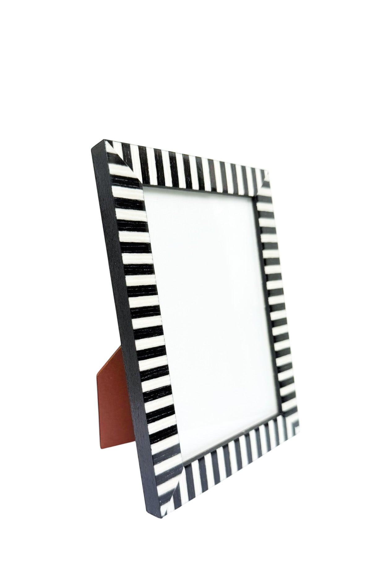 Photo Frame Black & White Stripes | Choose Size