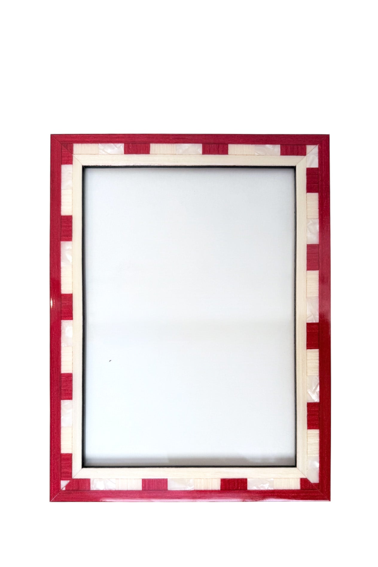 Photo Frame Red Squares | Choose Size