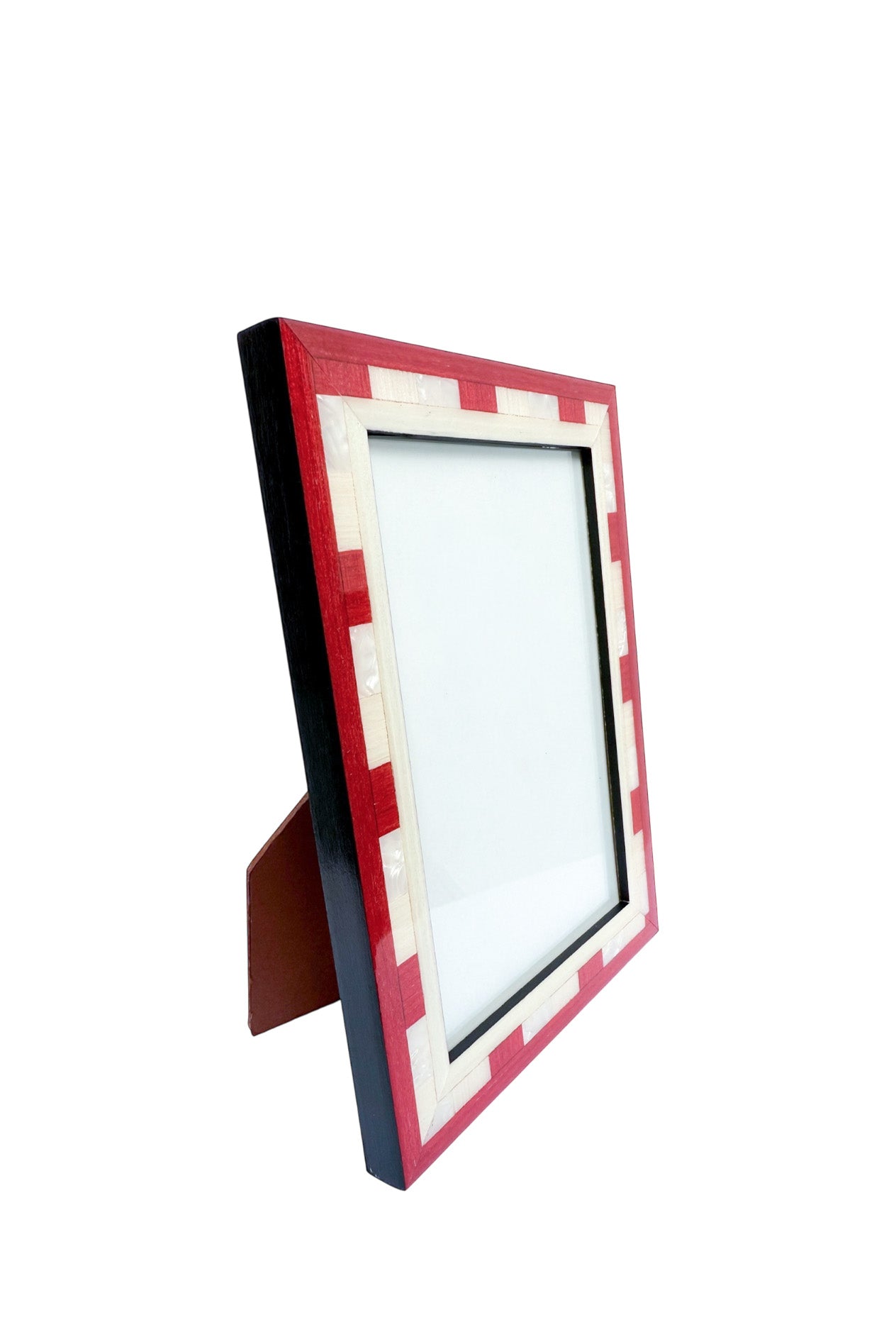 Photo Frame Red Squares | Choose Size