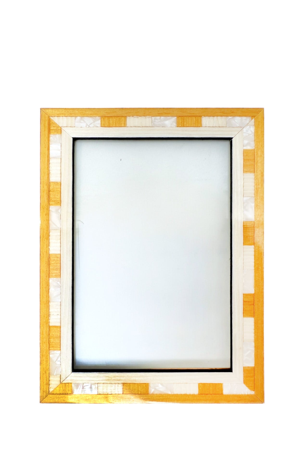 Photo Frame Yellow Squares | Choose Size