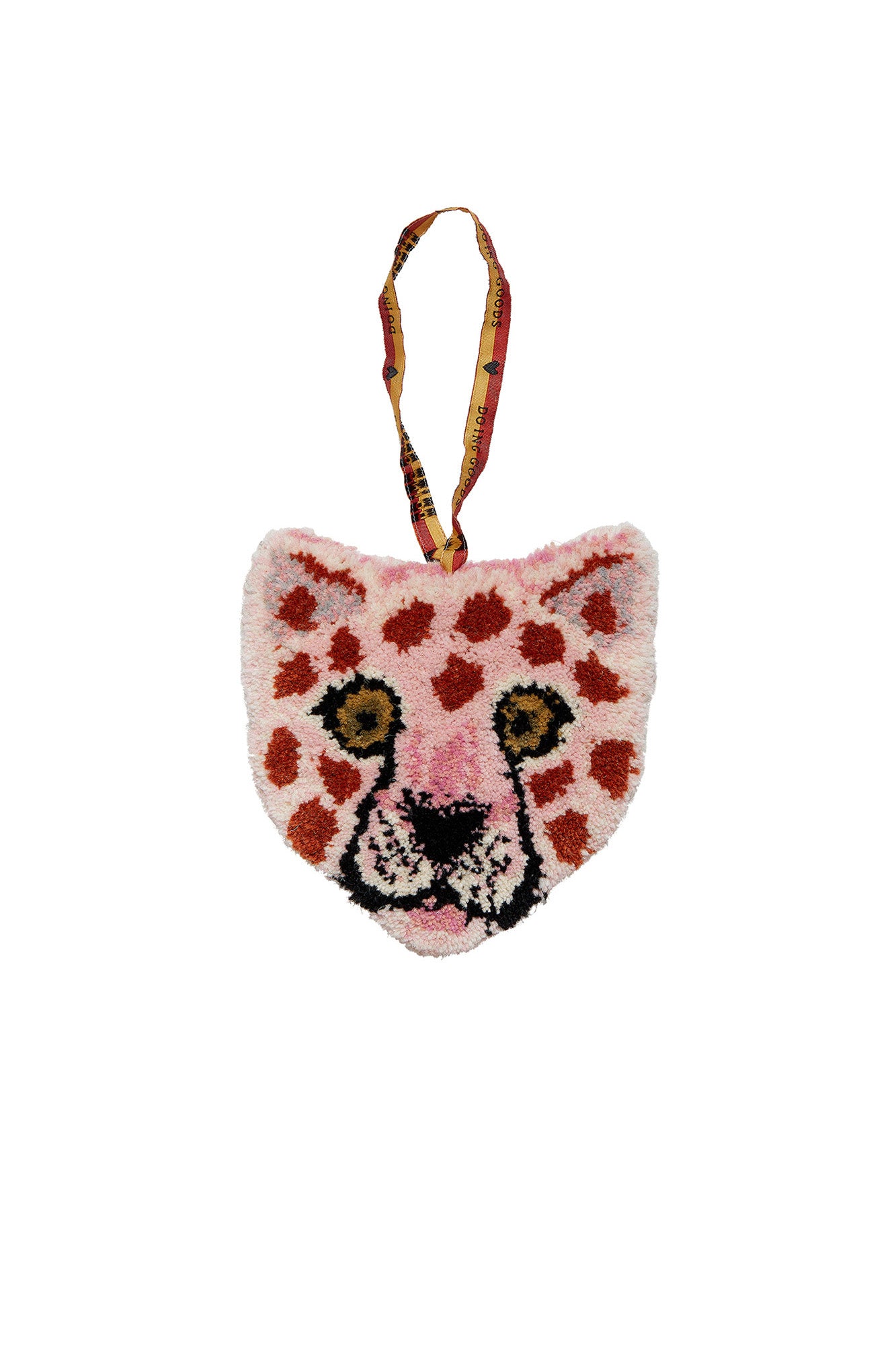 Head hanger rug | Pinky Leopard