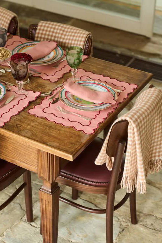 Linen Placemat | Pink