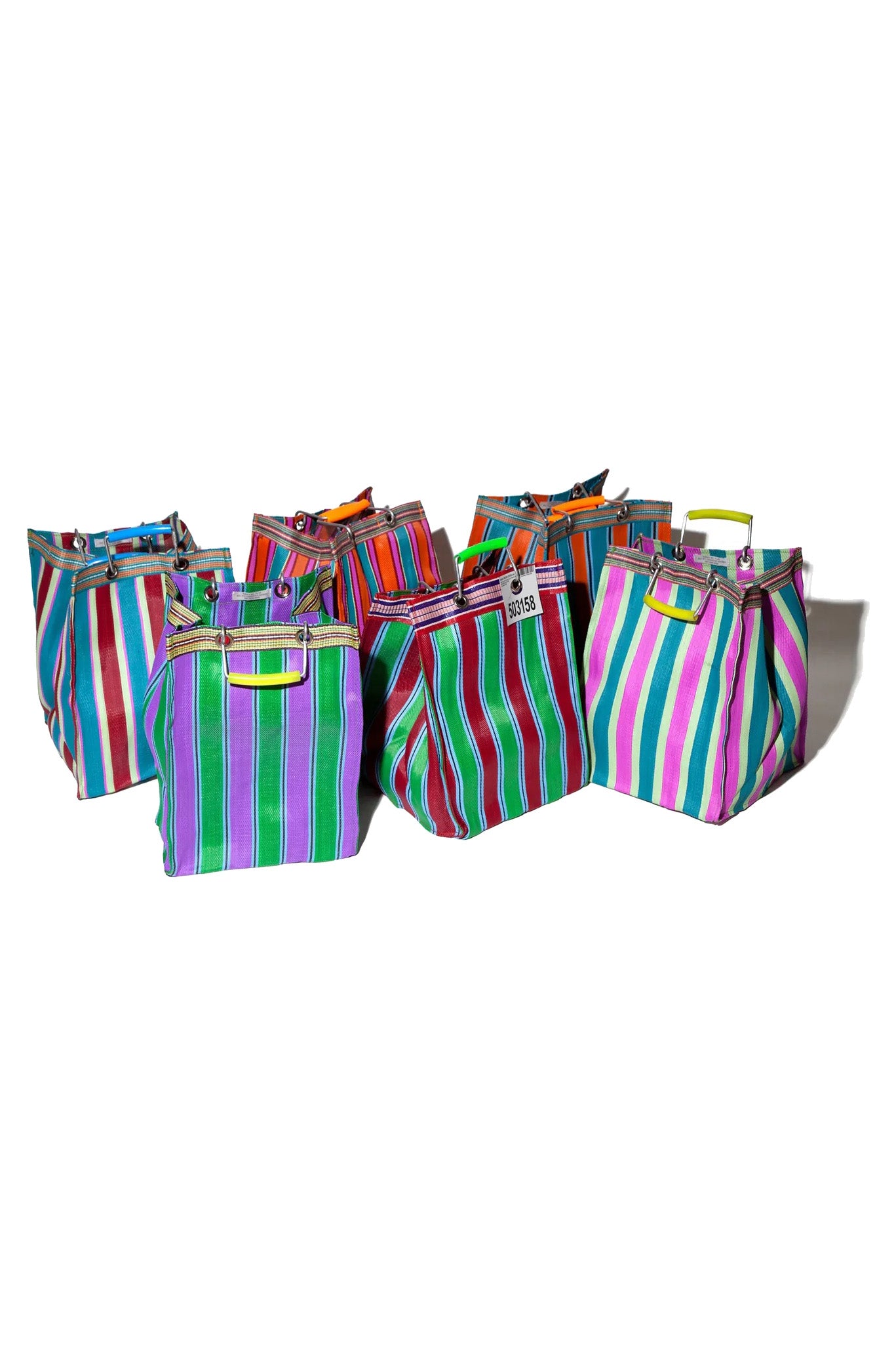 Plastic Bag | Red & Blue