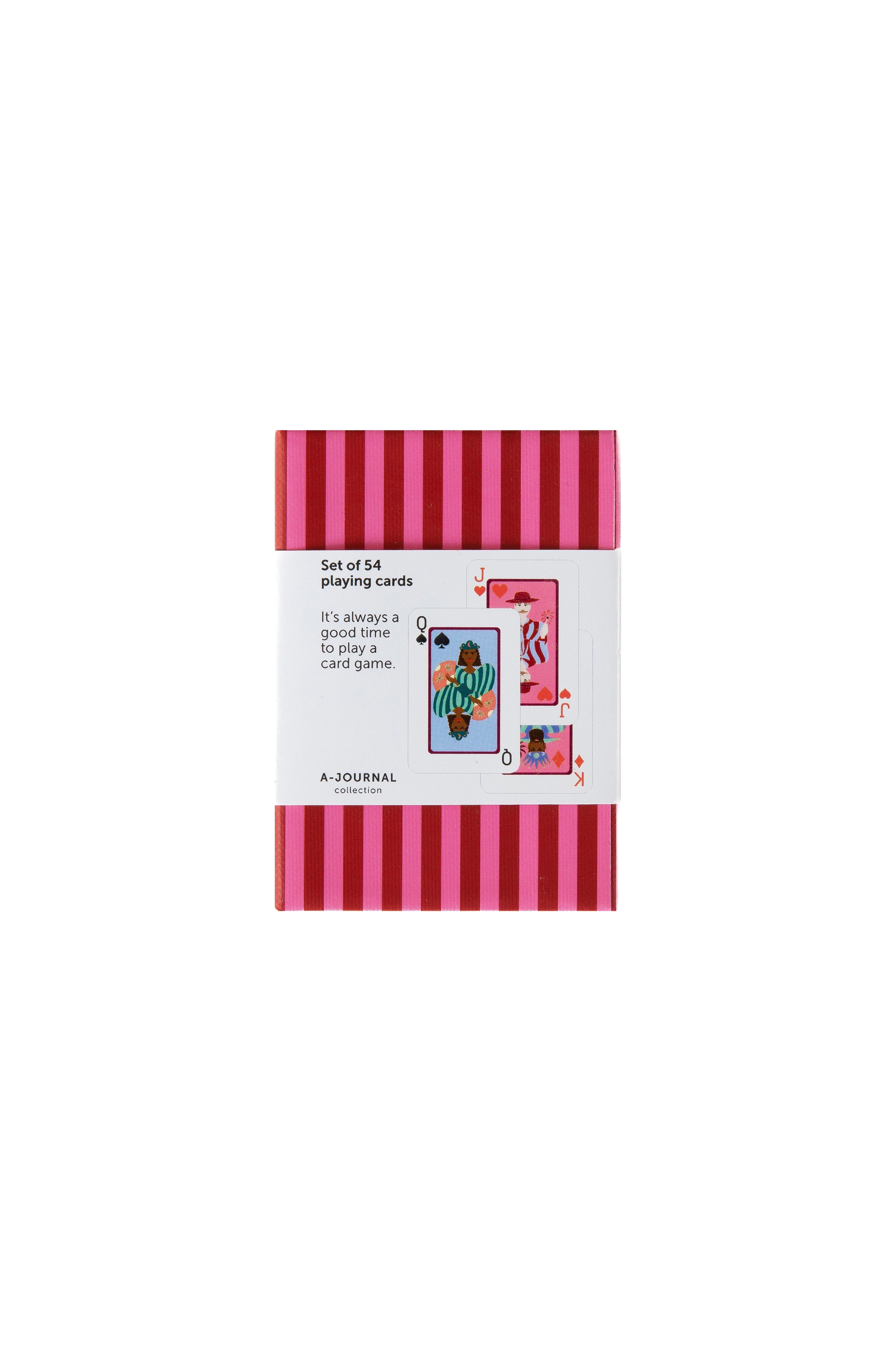 Playing Cards | Pink Stripes