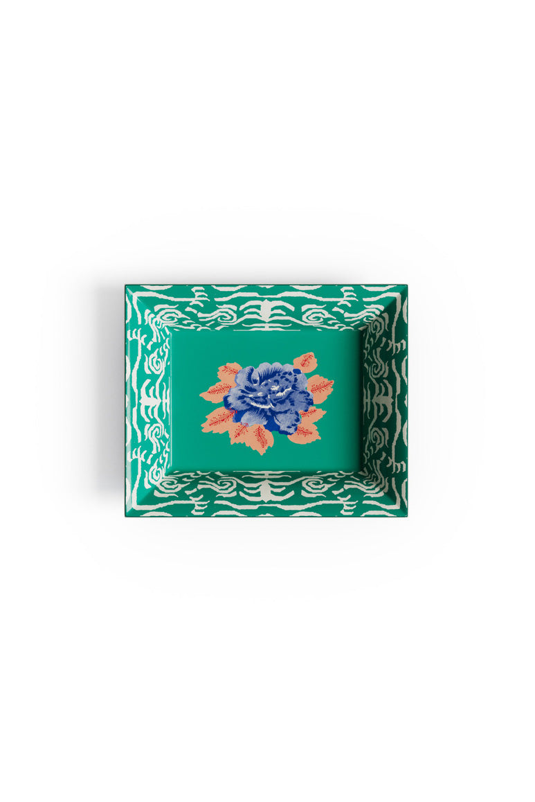Porcelain Tray - Indian Tiger Veronese