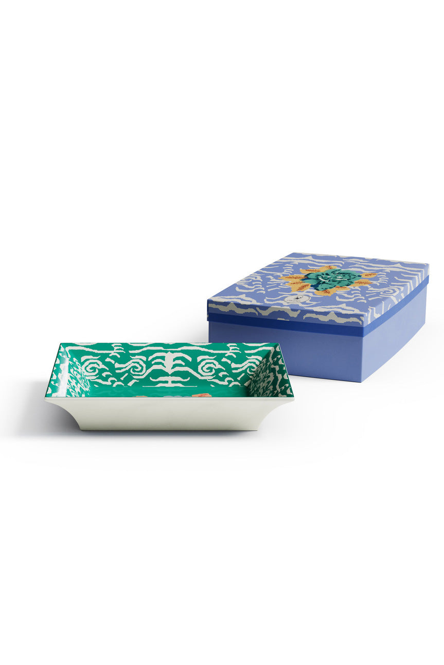 Porcelain Tray - Indian Tiger Veronese