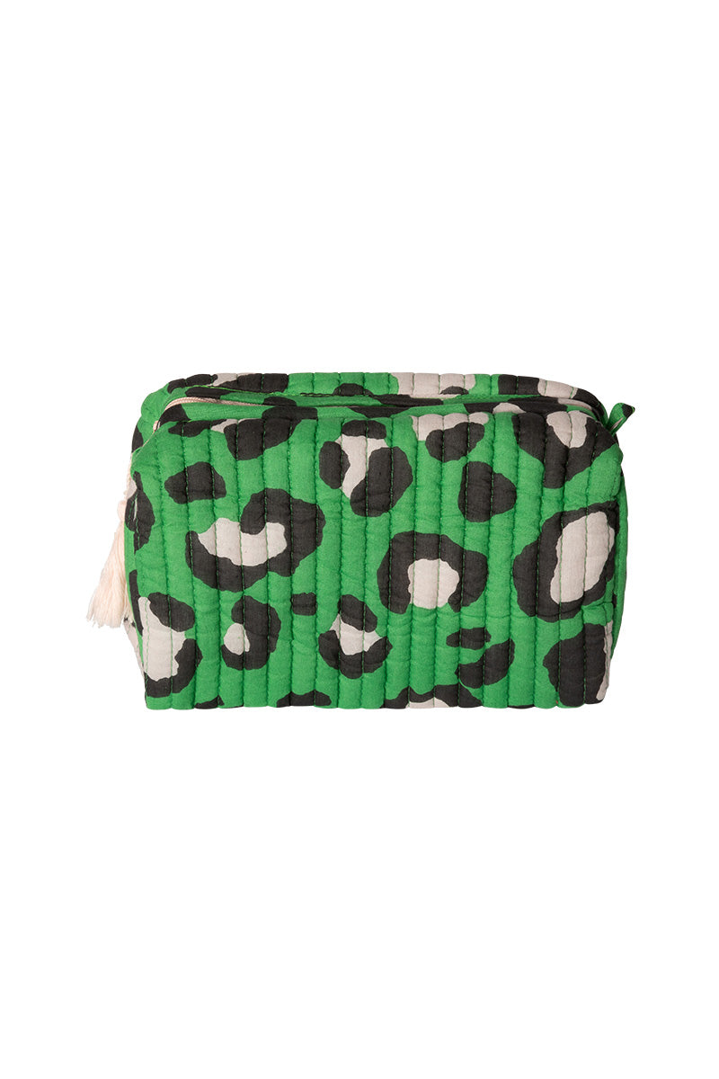 Pouch, Animal Print Green, M