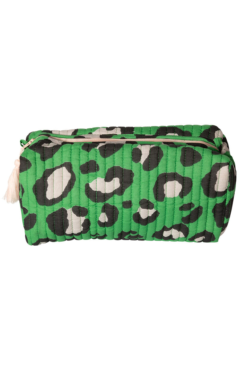 Pouch, Animal Print Green, L