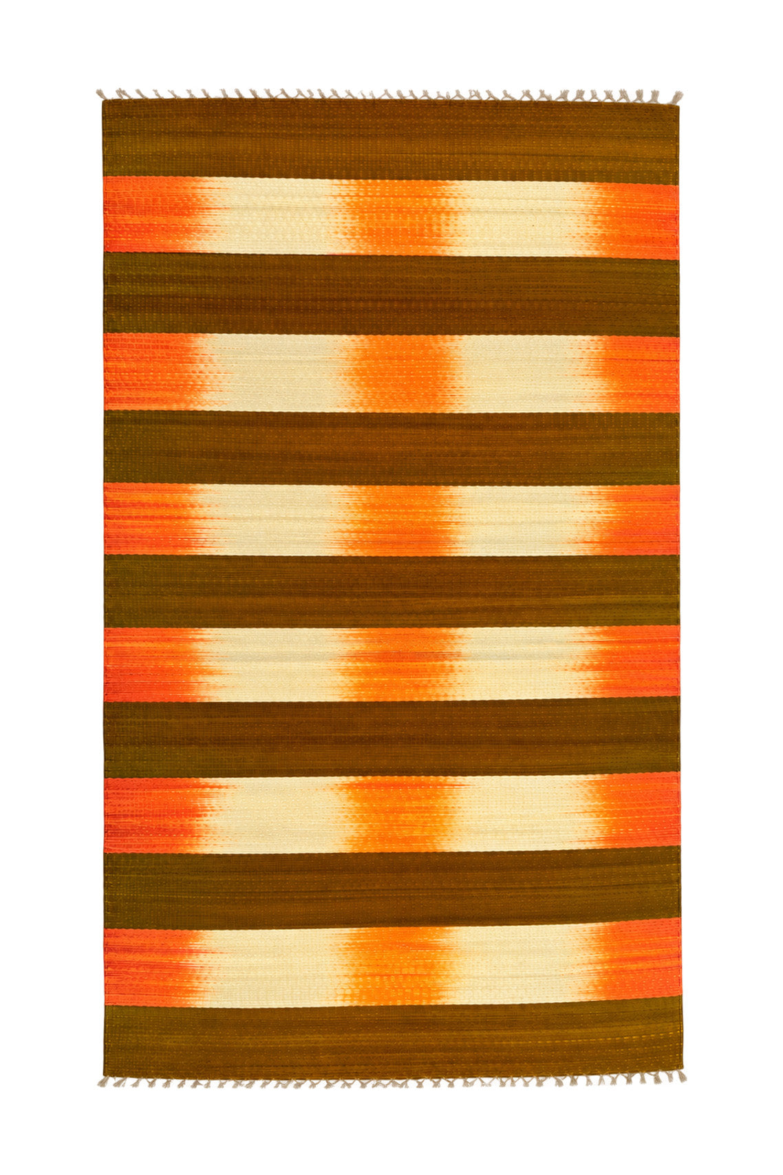 Rug Handmade | Ikat Brown