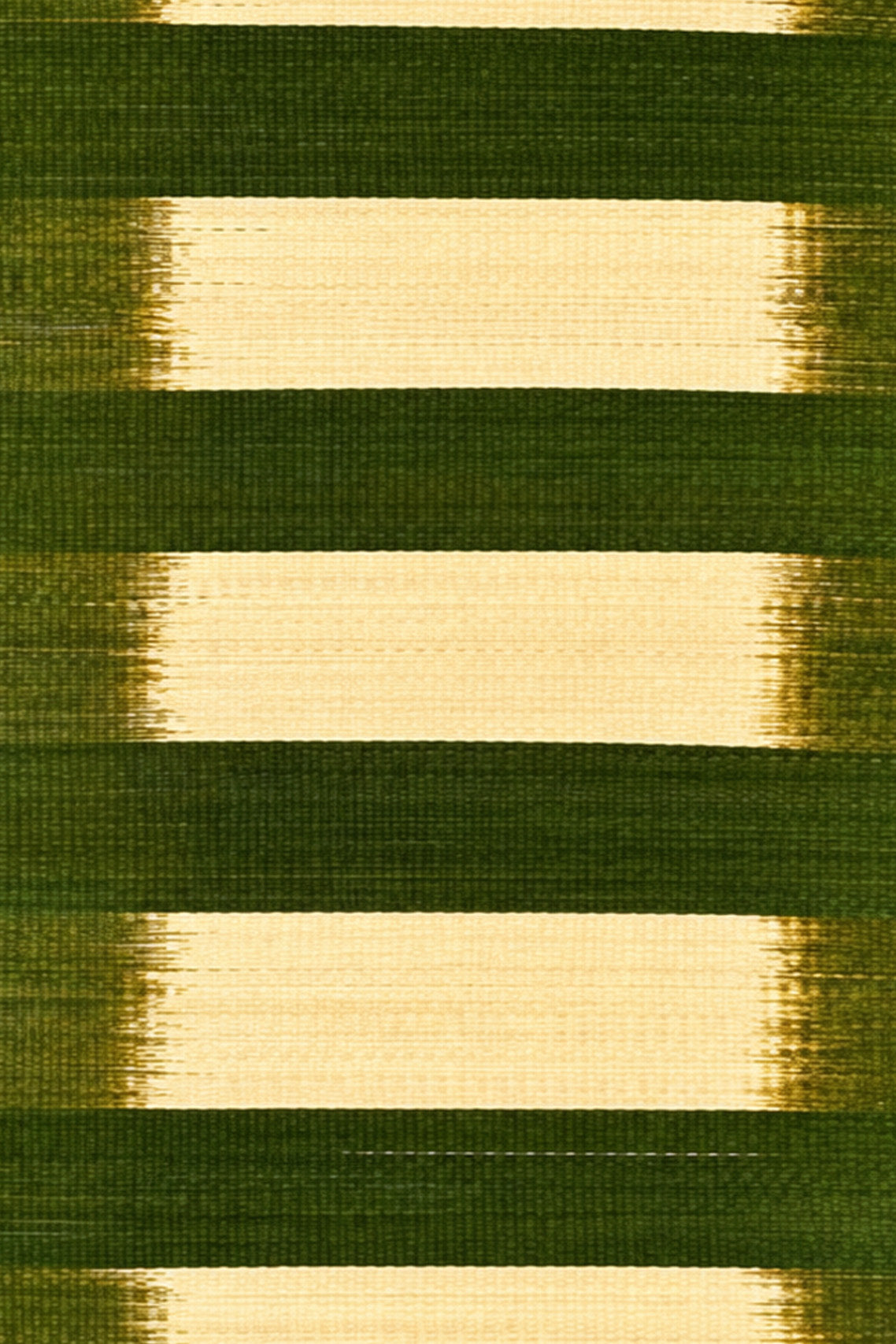 Rug Handmade| Ikat Olive Green