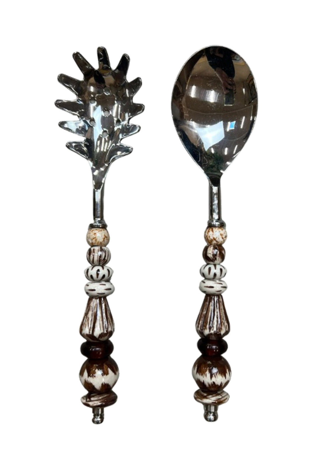 Pasta/ Potato Server | Brown stones