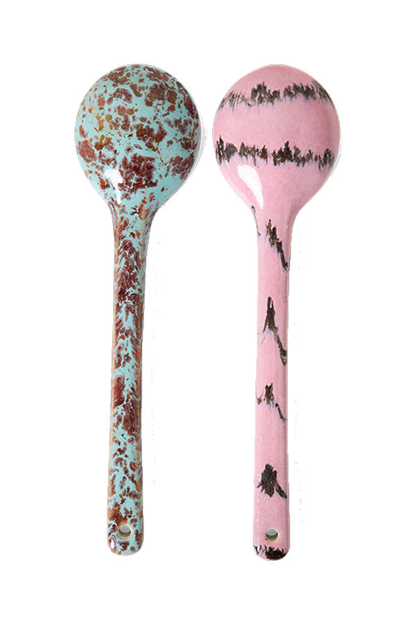Serving Spoons | Ceramic Multicolor