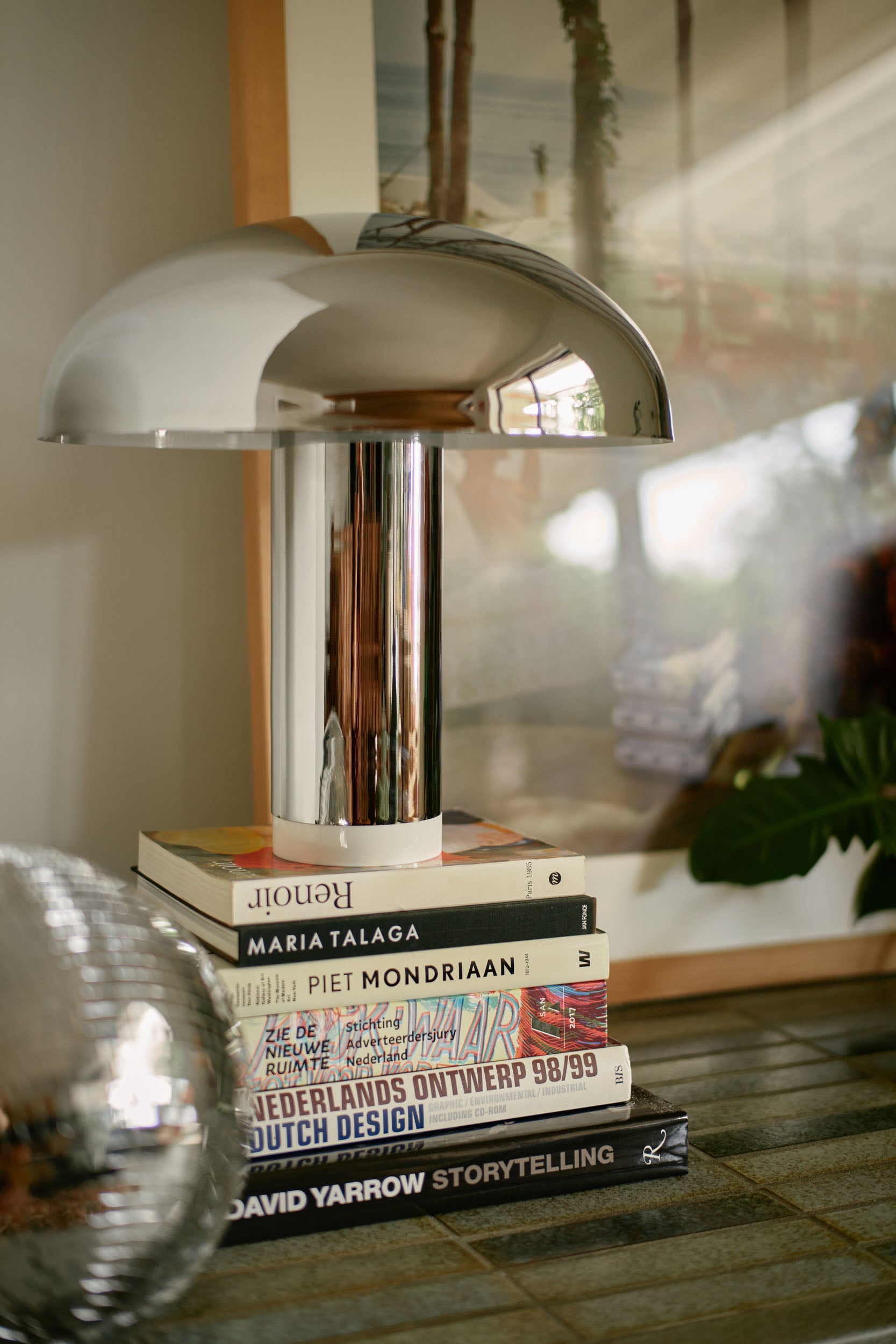 Table lamp Silver