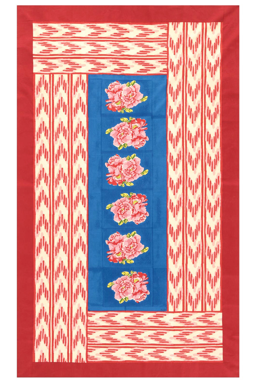 Table cloth, Nina rose blue