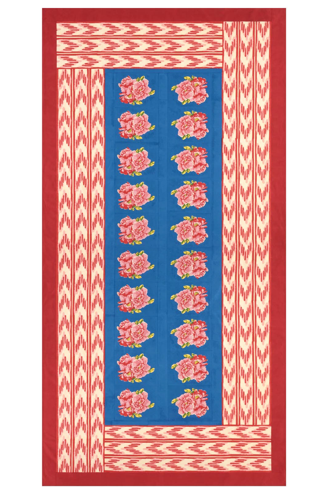 Table cloth, Nina rose blue