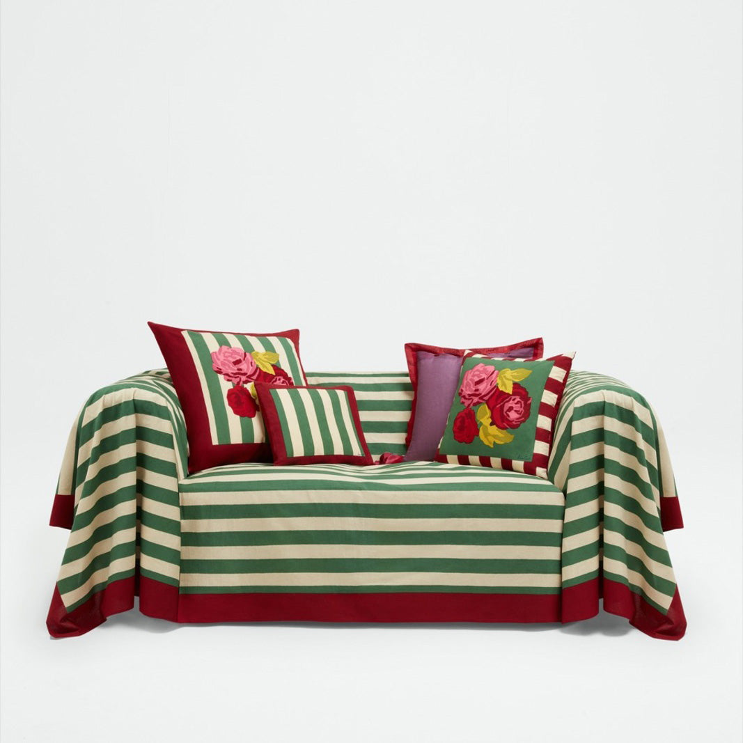 Table cloth, Nizam stripes green