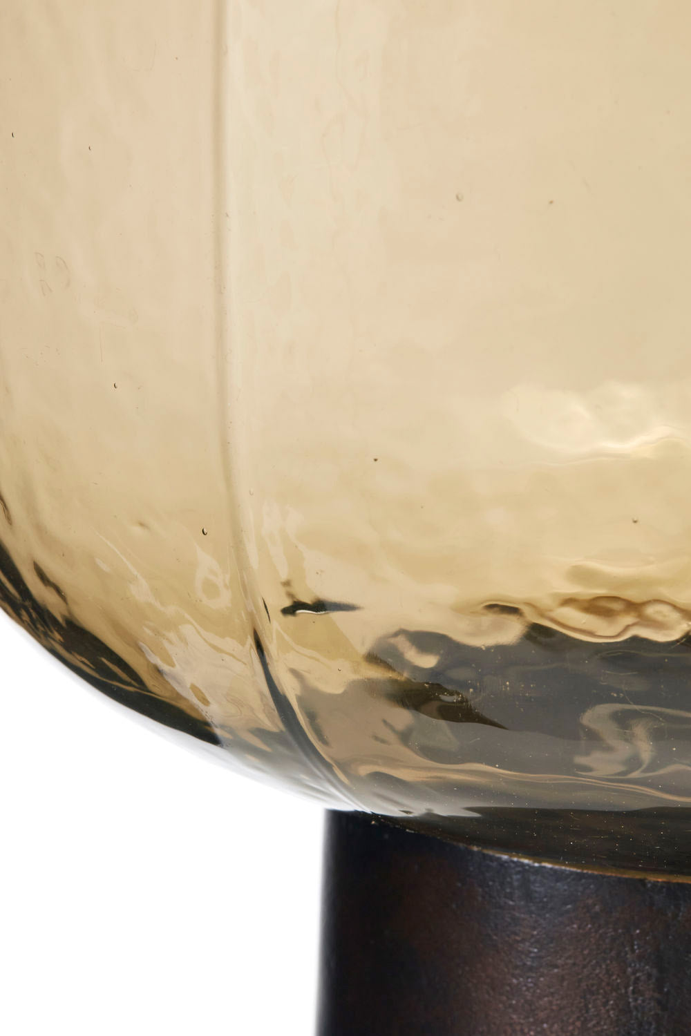 Table Lamp, Mustard glass