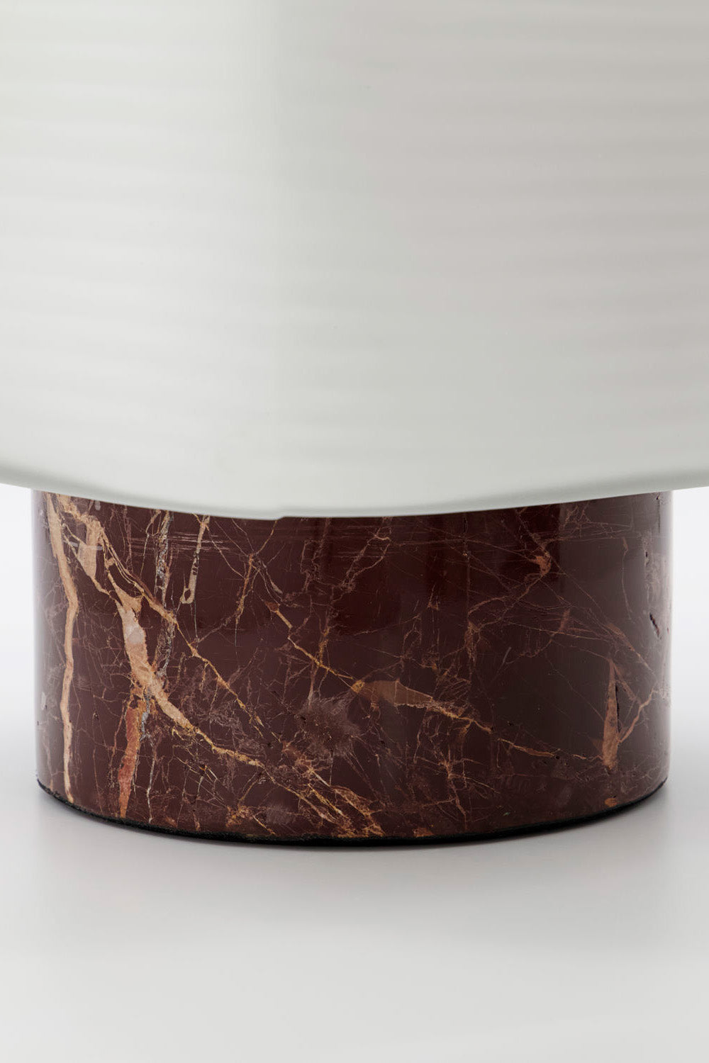 Table lamp square with marble