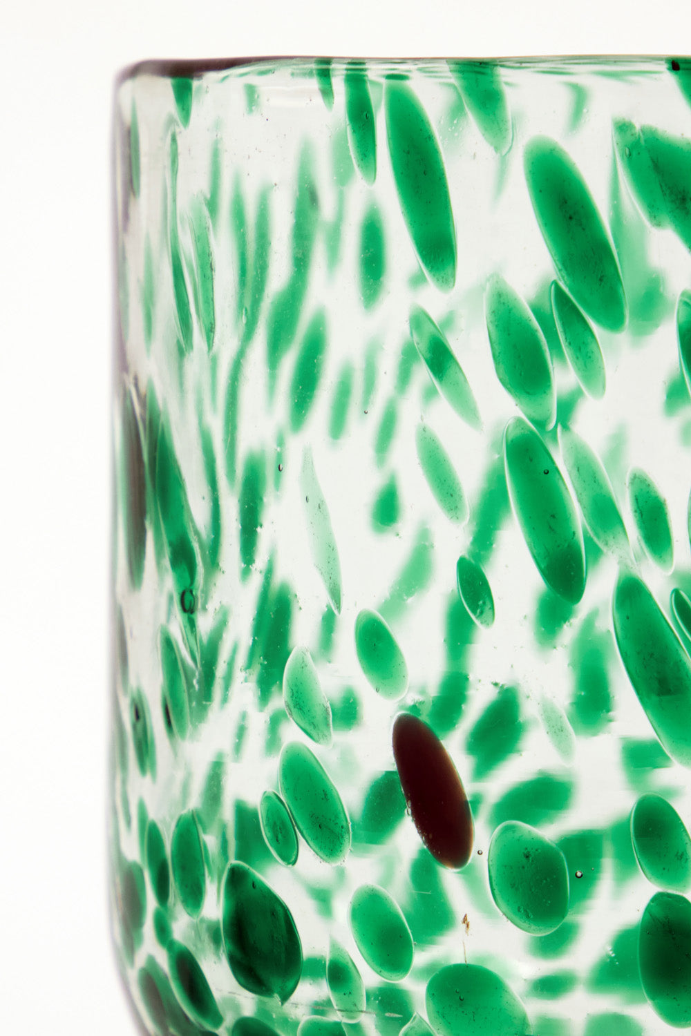 Tealight holder | Glass & Green