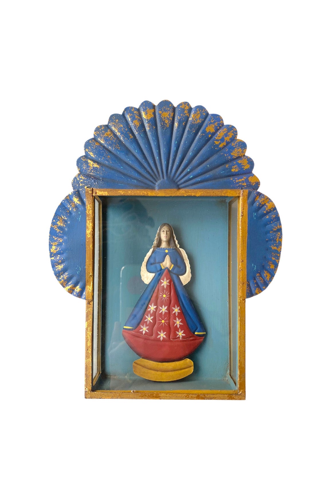 Framed box with Lady Mary | Blue Steel