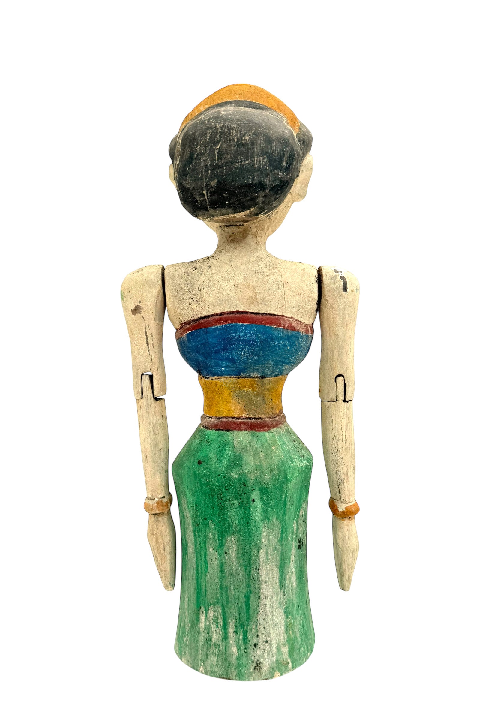 Wooden Human Figure | Green