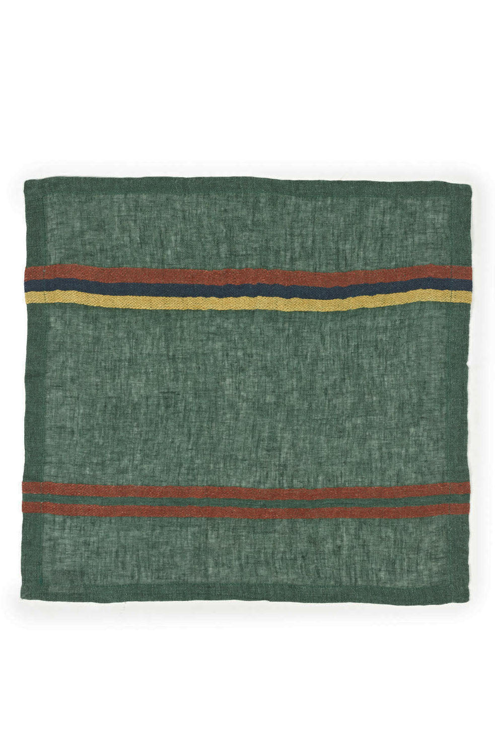 Napkin Green Stripe