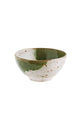 Bowl green stoneware "M", ⌀15cm