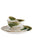 Bowl green stoneware "M", ⌀15cm