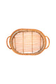 Tray rattan oval "S"