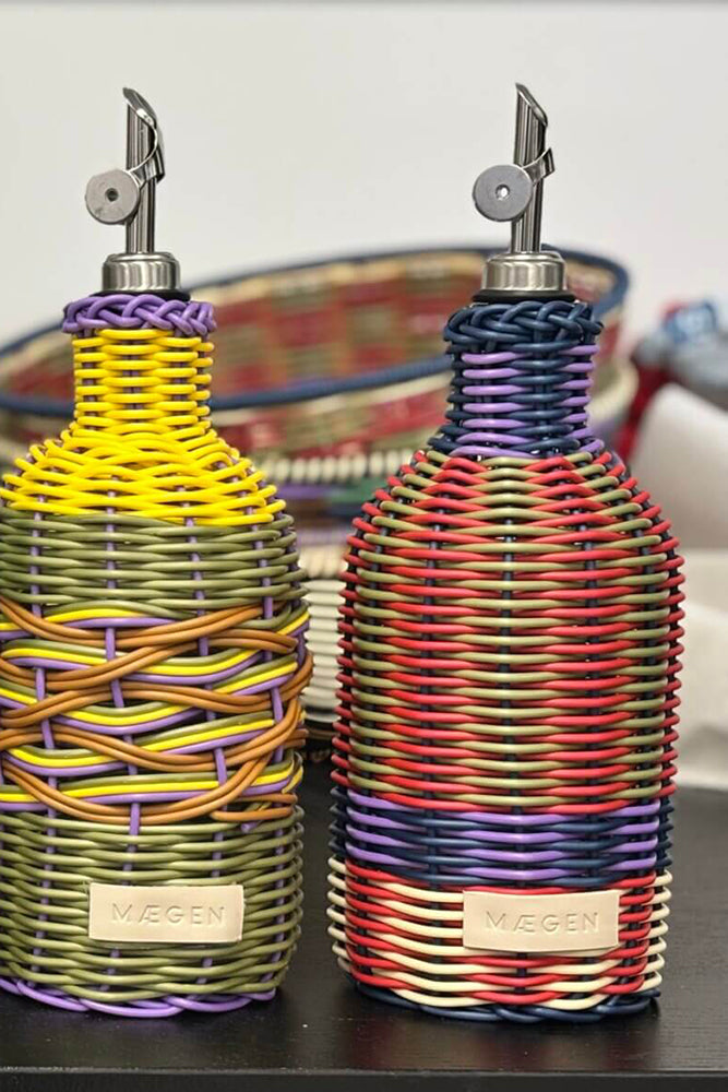 Oil Bottle | Green&Red