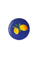 Plate lemon, Blue