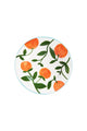 Plate orange, Orange & Green